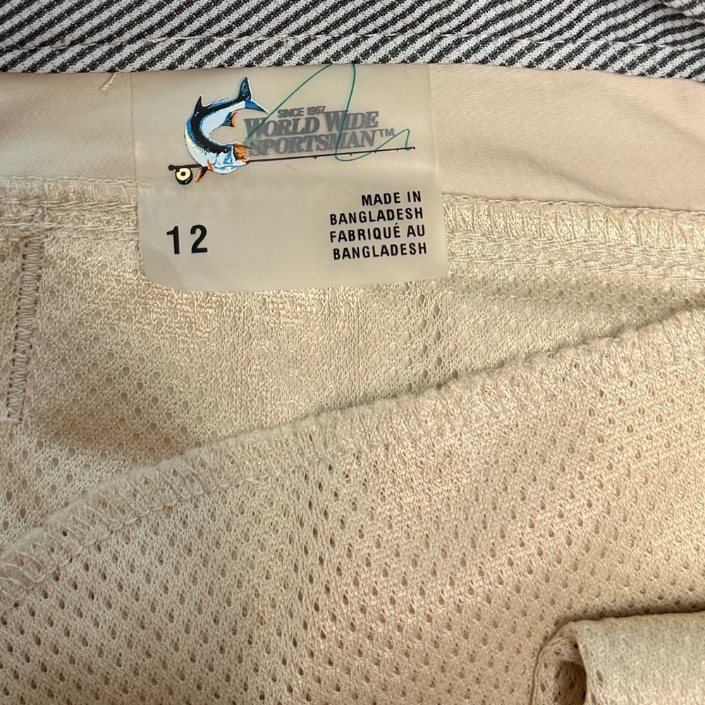 World Wide Sportsman Women’s Tan Activewear Pants. Size 12 - Picture 7 of 7